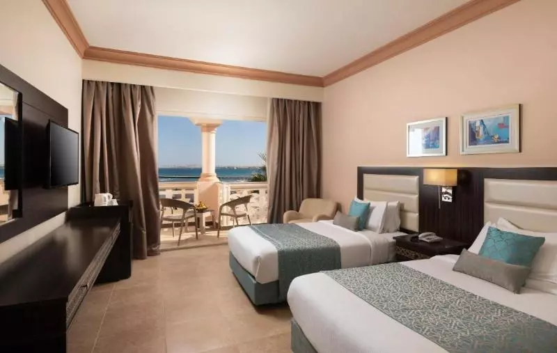 オーシャンビューデラックスルーム, Pickalbatros Palace   Aqua Park Hurghada