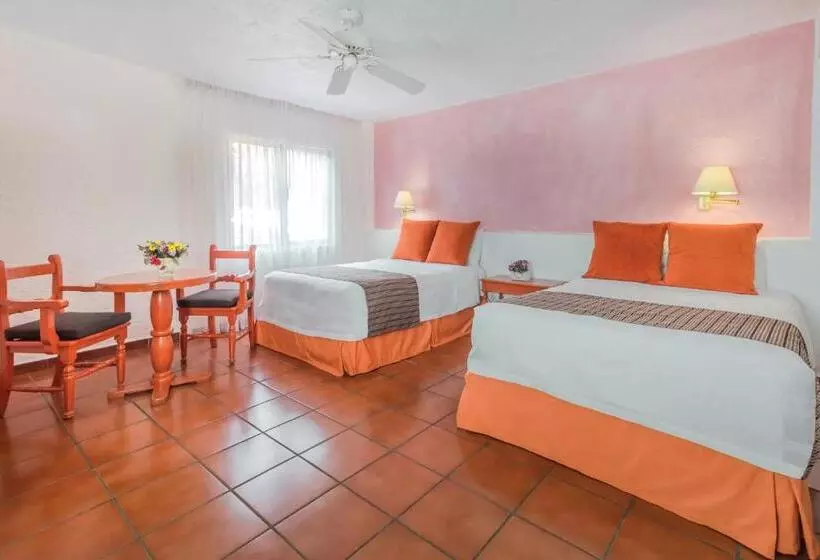 اتاق استاندارد با 2 تخت دوبل, Racquet Cuernavaca