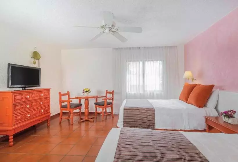 اتاق استاندارد با 2 تخت دوبل, Racquet Cuernavaca