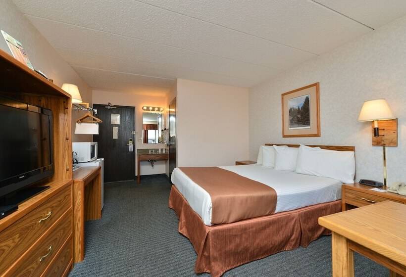 חדר סטנדרט מיטה זוגית, Super 8 By Wyndham Rapid City