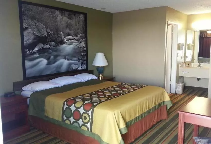 اتاق استاندارد با تخت بزرگ, Super 8 By Wyndham Ridgecrest