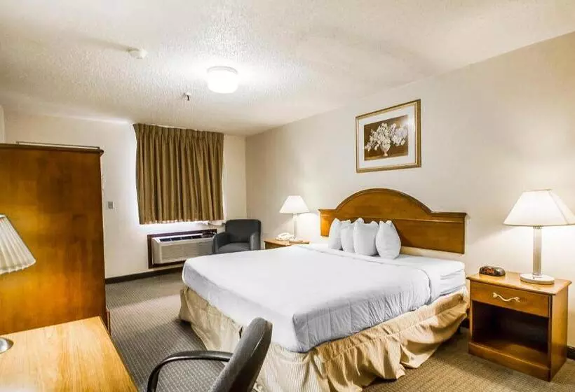 キングサイズベッドのスタンダードルーム, Americas Best Value Inn Torrington Ct