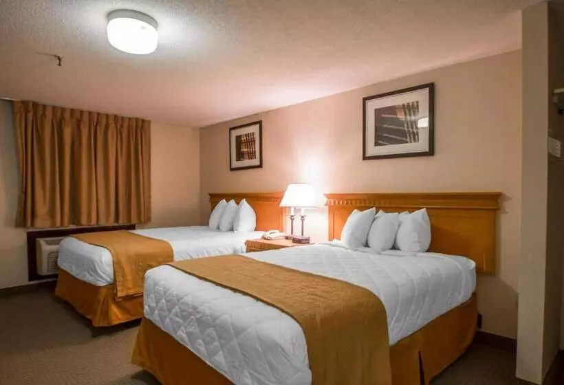 ２ダブルベッドのスタンダードルーム, Americas Best Value Inn Torrington Ct