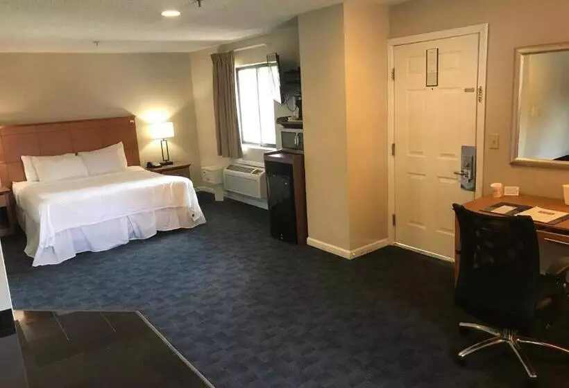 キングサイズベッドのスイートルーム, Americas Best Value Inn Torrington Ct