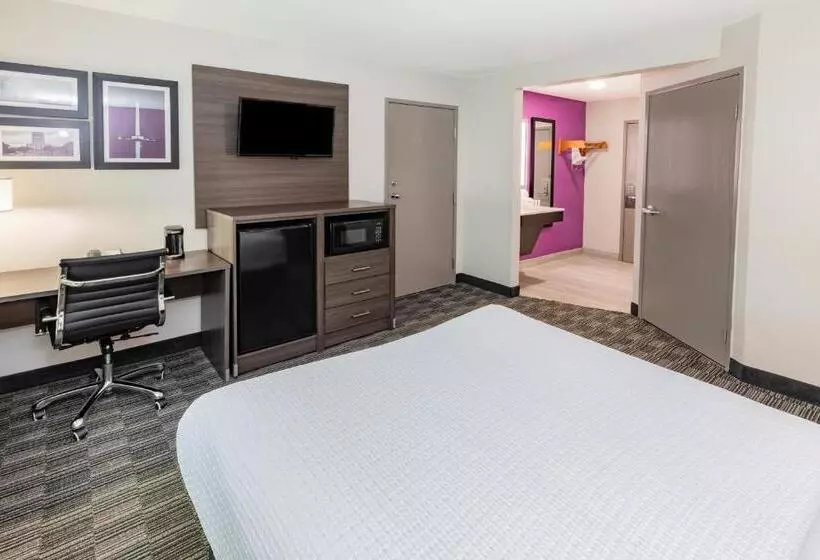 身障者適用ダブルベッド付きスタンダードルーム, La Quinta By Wyndham Houston Southwest