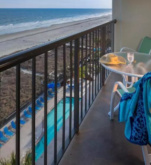 Deluxe-huoneisto 3 Makuuhuonetta, Ocean Club Resort Myrtle Beach A Ramada By Wyndham