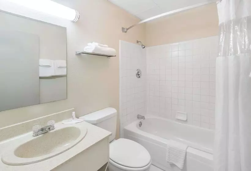 ２ダブルベッドのスタンダードルーム, Super 8 By Wyndham Knoxville Downtown Area