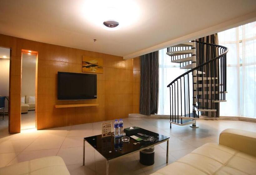 Delüks Üç Kişilik Oda, Landscape Fashion Hotel Guangzhou East Station