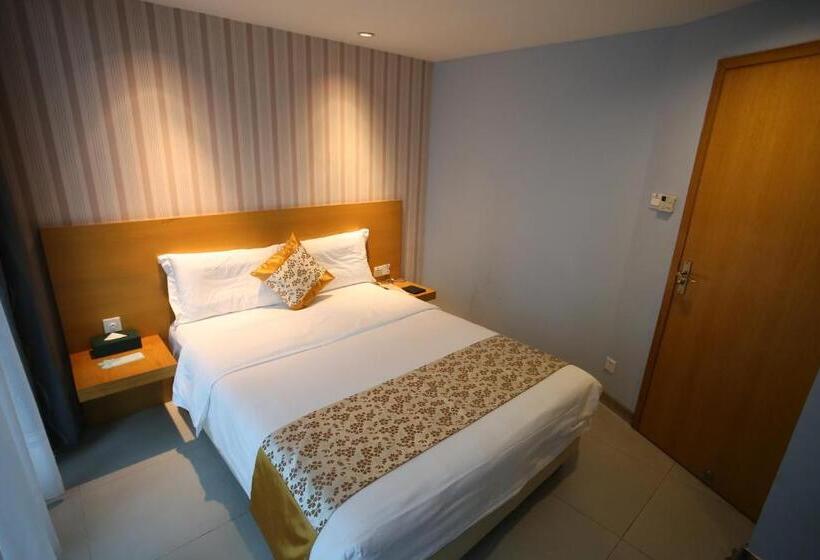 Delüks Üç Kişilik Oda, Landscape Fashion Hotel Guangzhou East Station