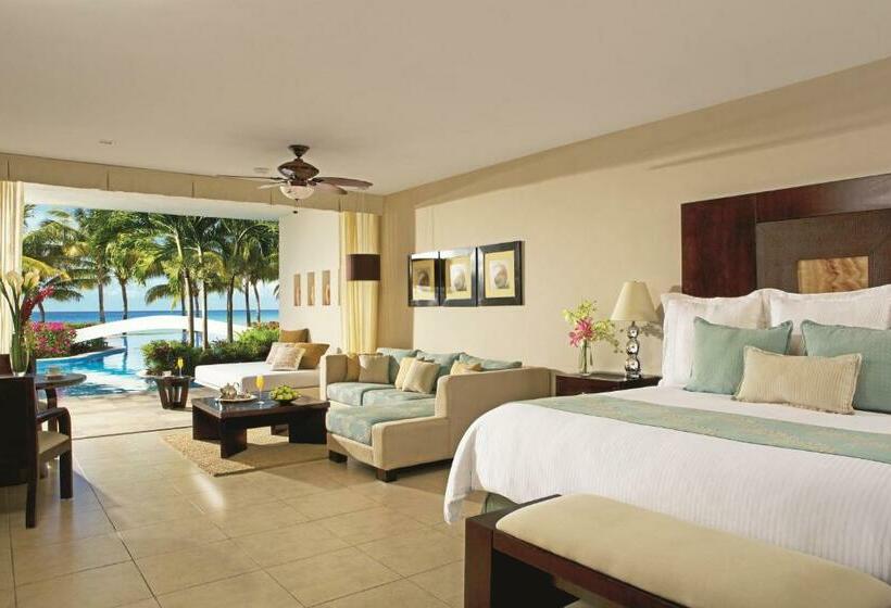 小型套房俱乐部海洋风景, Secrets Aura Cozumel   Adults Only