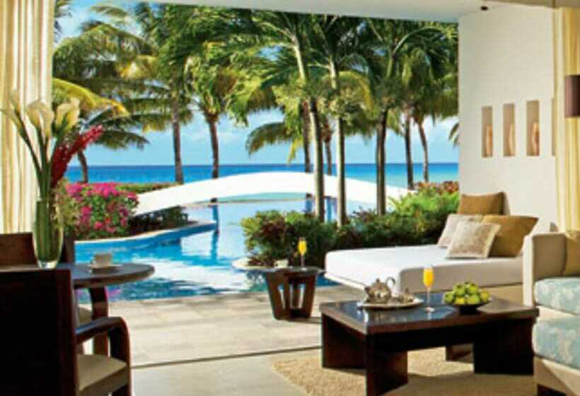 小型套房俱乐部海洋风景, Secrets Aura Cozumel   Adults Only