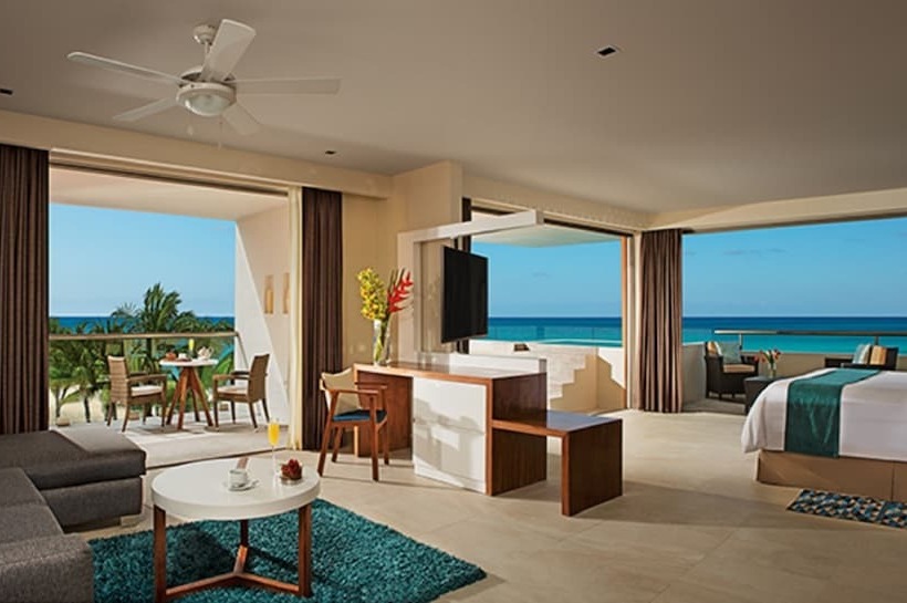 סוויטת קלאב עם נוף לים, Secrets Aura Cozumel Adults Only