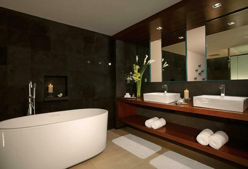 带海景的顶级小型套房, Secrets Aura Cozumel   Adults Only