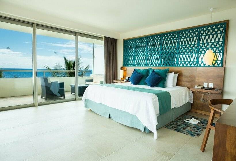 俱乐部套房海洋风景, Secrets Aura Cozumel   Adults Only