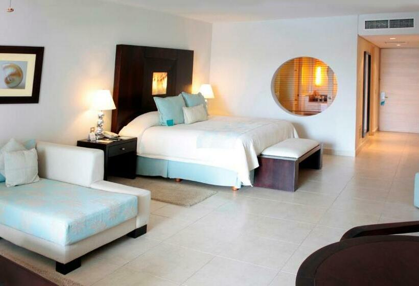 小型套房带海景, Secrets Aura Cozumel   Adults Only