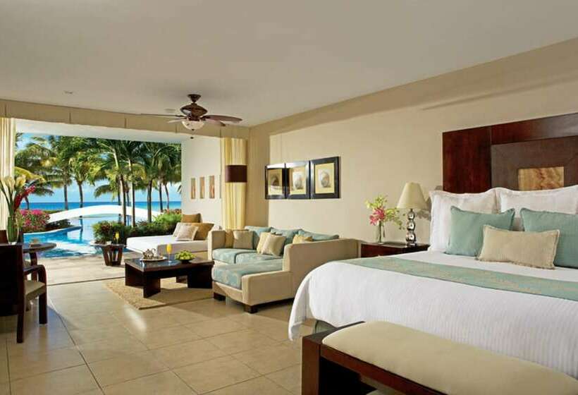 小型套房带海景, Secrets Aura Cozumel   Adults Only