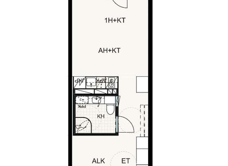 Escritório Estándar, Forenom Aparthotel Tampere Kaleva