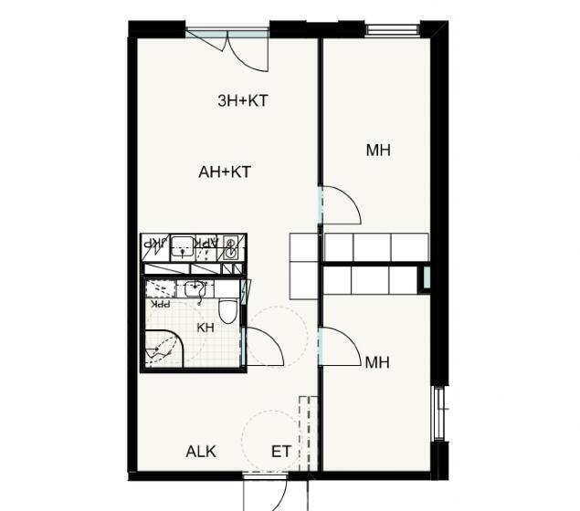 Apartamento 2 Dormitórios, Forenom Aparthotel Tampere Kaleva