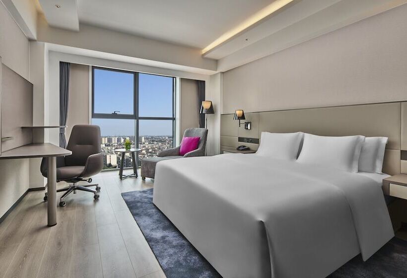 غرفة بريميوم, Crowne Plaza Beijing International Airport, An Ihg