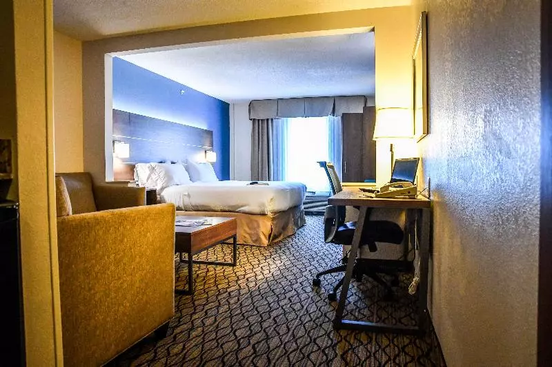 キングサイズベッドのスタンダードルーム, Holiday Inn Express Hotel & Suites   Concord, An Ihg