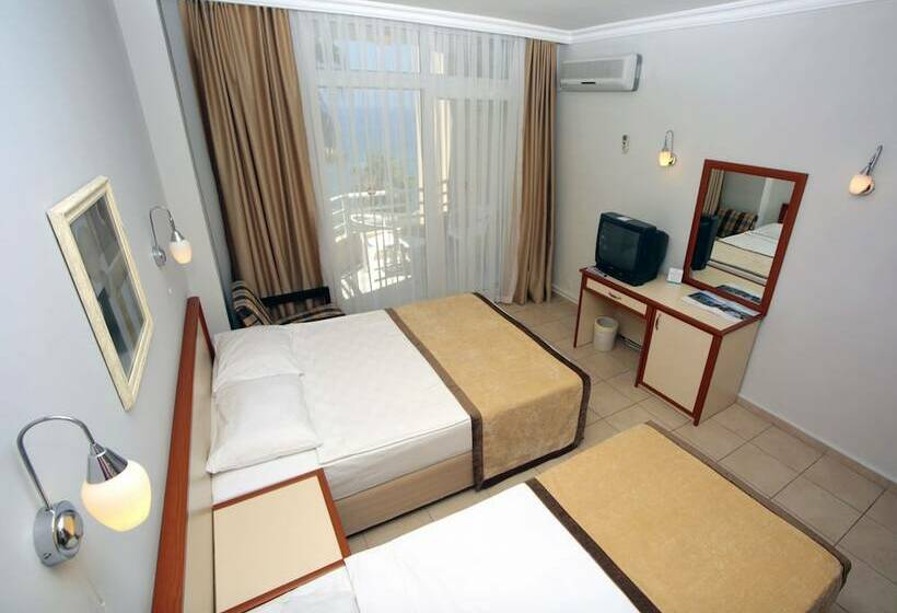 Номер Стандарт Боковой Вид на Море, Incekum Su Hotel All Inclusive