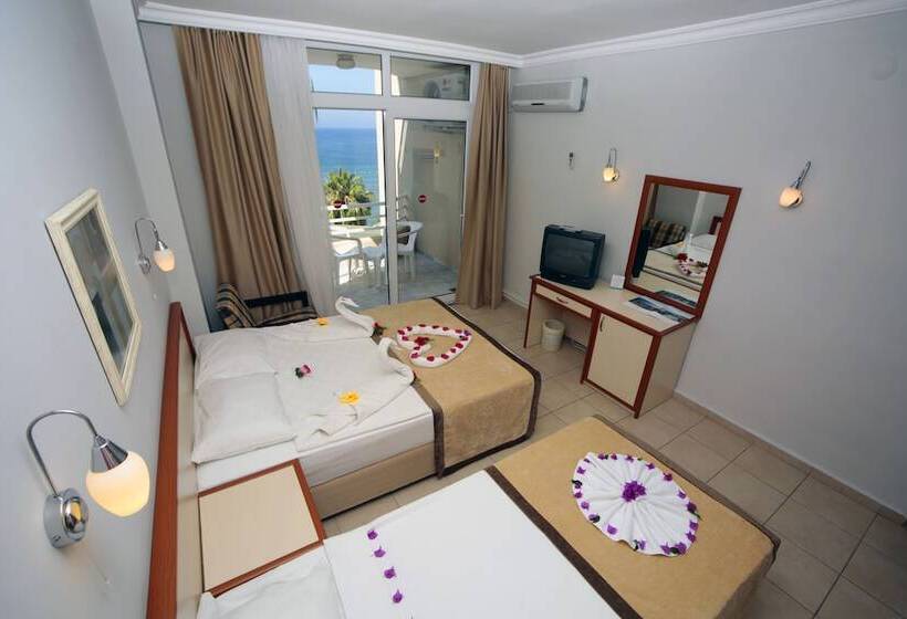 Номер Стандарт Боковой Вид на Море, Incekum Su Hotel   All Inclusive