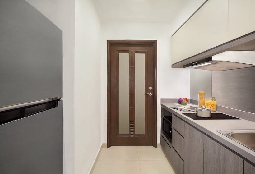 شقة بريميوم غرفتين نوم, Somerset Grand Citra Jakarta