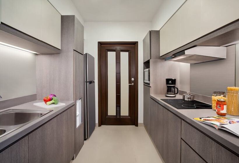 شقة بريميوم غرفتين نوم, Somerset Grand Citra Jakarta