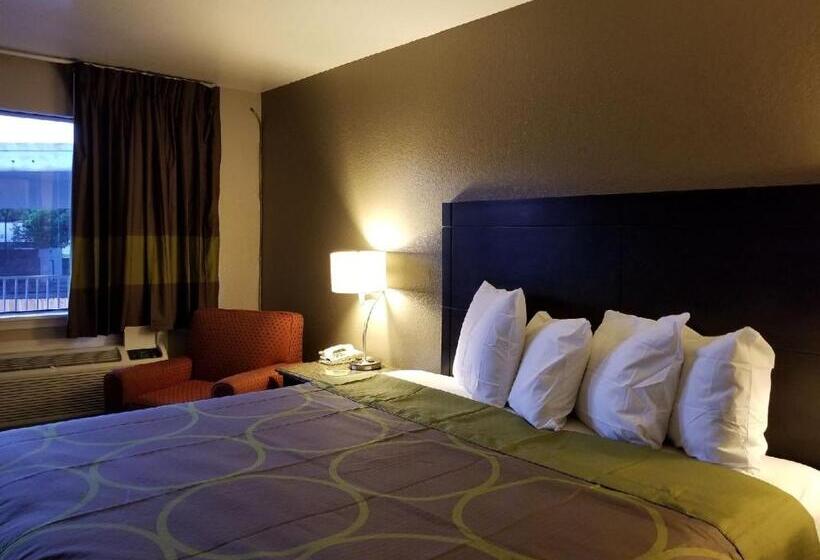 غرفة قياسية سرير كينج, Super 8 By Wyndham San Antonio Pearl District / Downtown