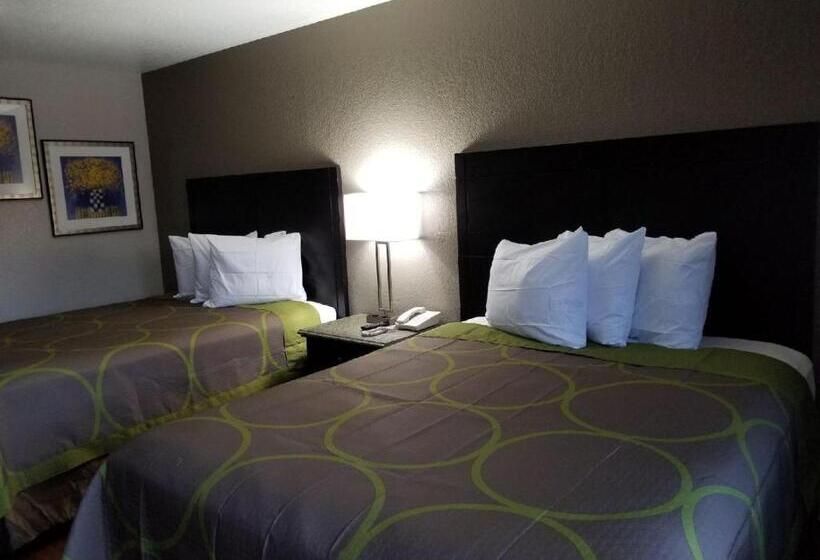 Номер Стандарт Адаптированный для Инвалидов, Super 8 By Wyndham San Antonio Pearl District / Downtown