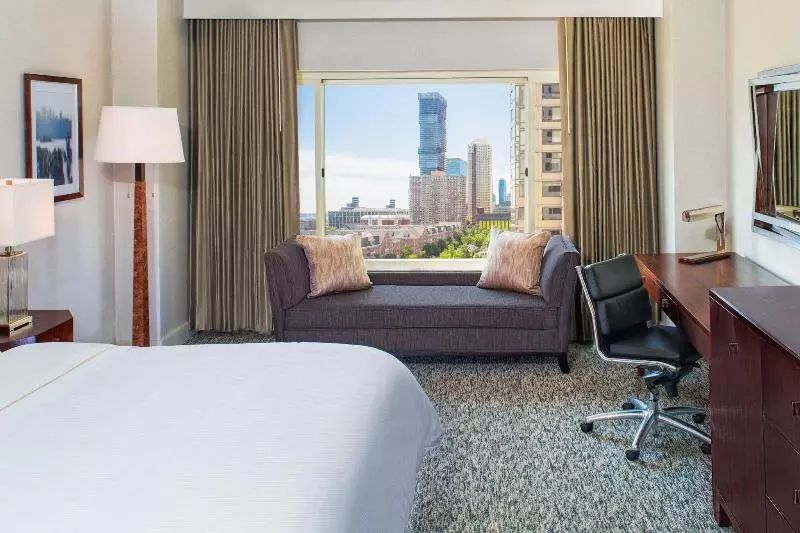 キングサイズベッドのデラックスルーム, The Westin Jersey City Newport