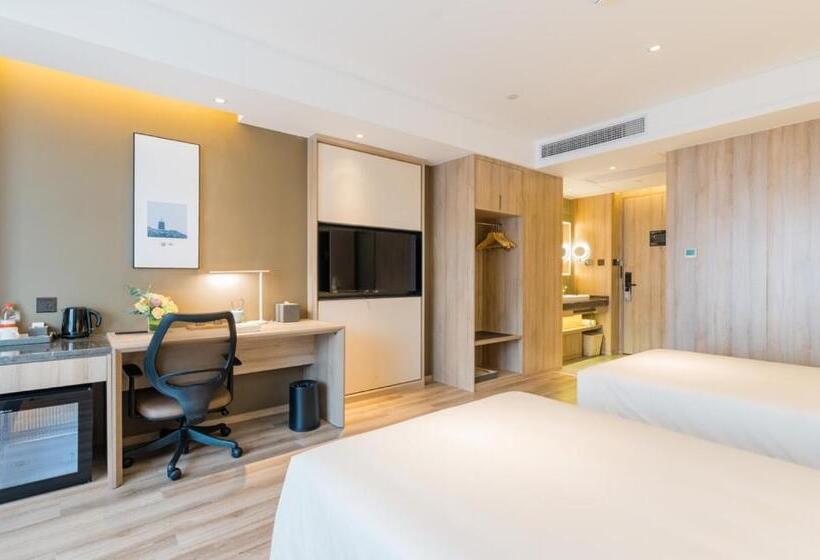 수피리어 룸, Atour Hotel Hangzhou Zhuantang Songcheng Academy Of Fine Arts