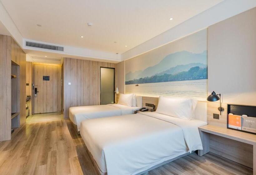 수피리어 룸, Atour Hotel Hangzhou Zhuantang Songcheng Academy Of Fine Arts