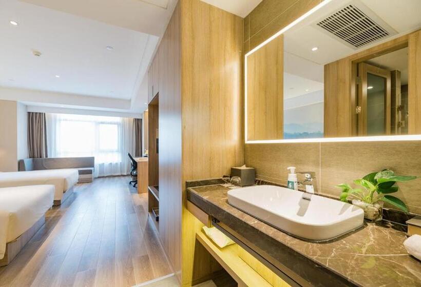 수피리어 룸, Atour Hotel Hangzhou Zhuantang Songcheng Academy Of Fine Arts