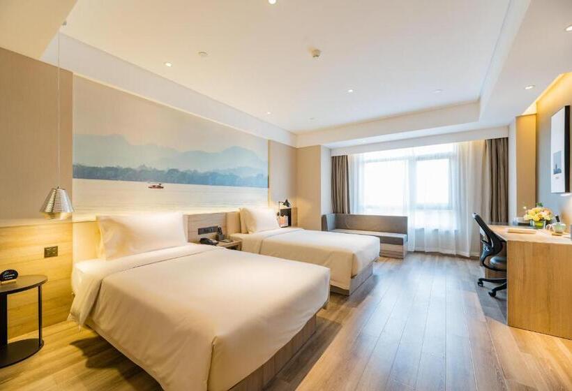 수피리어 룸, Atour Hotel Hangzhou Zhuantang Songcheng Academy Of Fine Arts