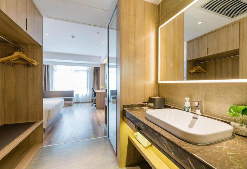 수피리어 룸, Atour Hotel Hangzhou Zhuantang Songcheng Academy Of Fine Arts