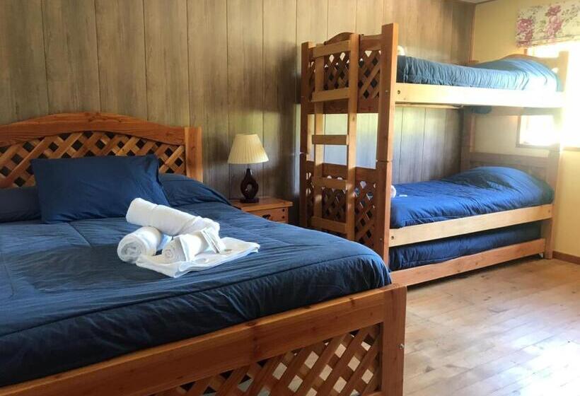 اتاق استاندارد چهار تخته, La Casona Caburgua