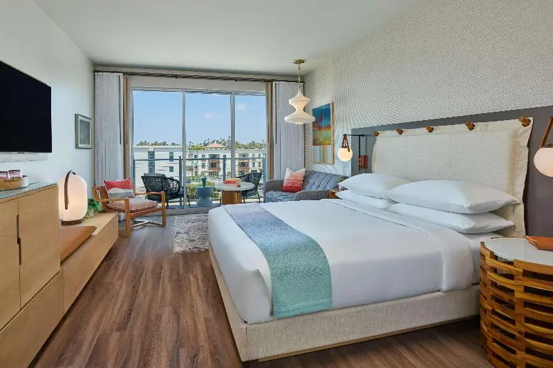 キングサイズベッドのスタンダードルーム, Mission Pacific Beach Resort, Part Of Jdv By Hyatt