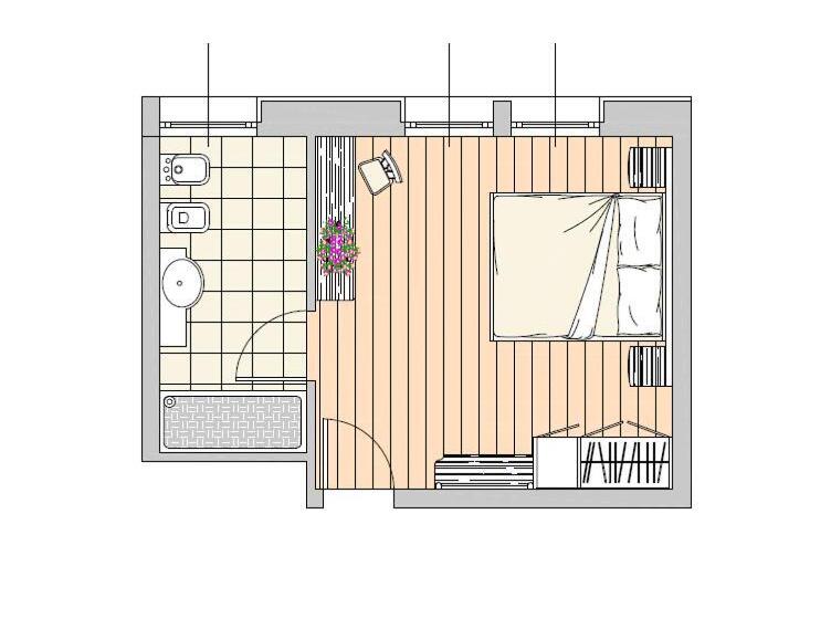 디럭스 룸, Family Hotel Serena