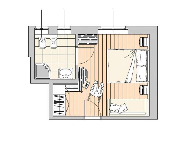 트리플 클래식 룸, Family Hotel Serena
