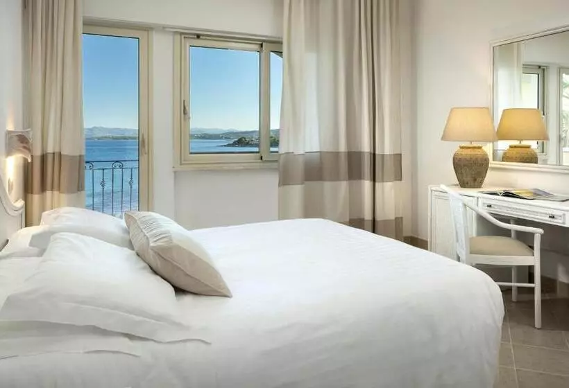 اتاق لوکس با چشم‌انداز دریا, Gabbiano Azzurro Hotel & Suites