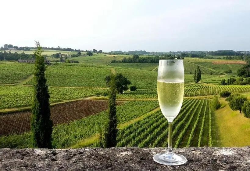 バルコニー付きスタンダードルーム, Chateau De La Grave