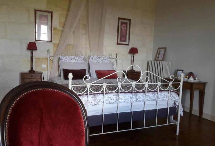 חדר סטנדרט עם מרפסת, Chateau De La Grave