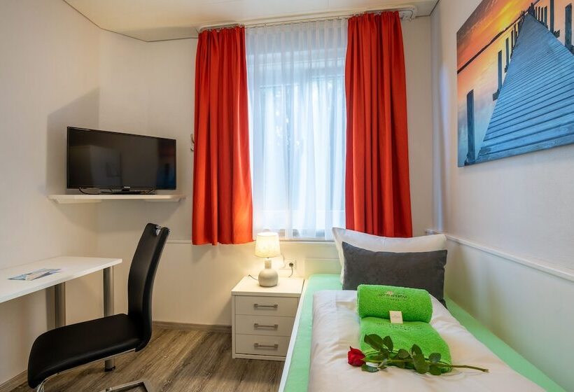 标准单人间, Garni Seerose Lindau Insel Zentrum Bodensee