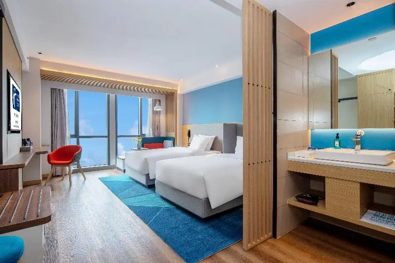 身障者適用キングサイズベッドルーム, Holiday Inn Express Changsha Shengfu, An Ihg