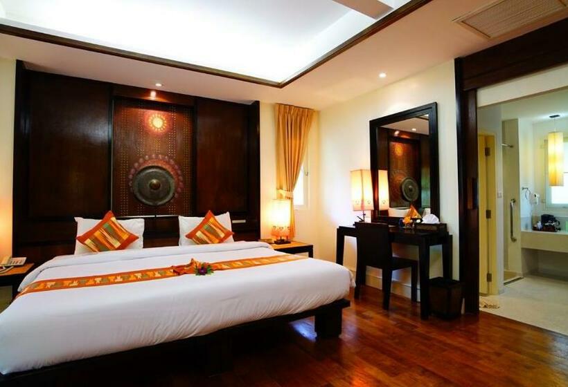 デラックスビラの１ベッドルーム, Baan Khaolak Beach Resort