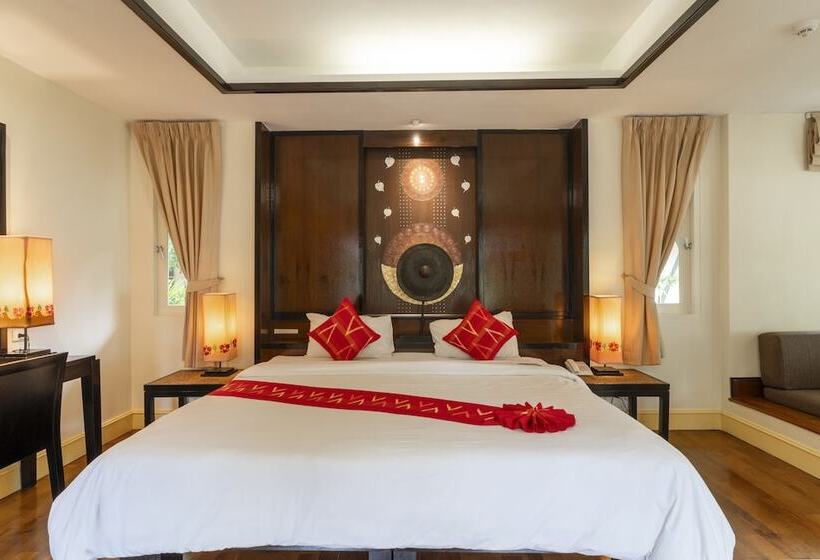 デラックスビラの１ベッドルーム, Baan Khaolak Beach Resort