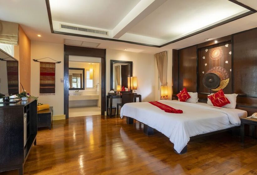 デラックスビラの１ベッドルーム, Baan Khaolak Beach Resort