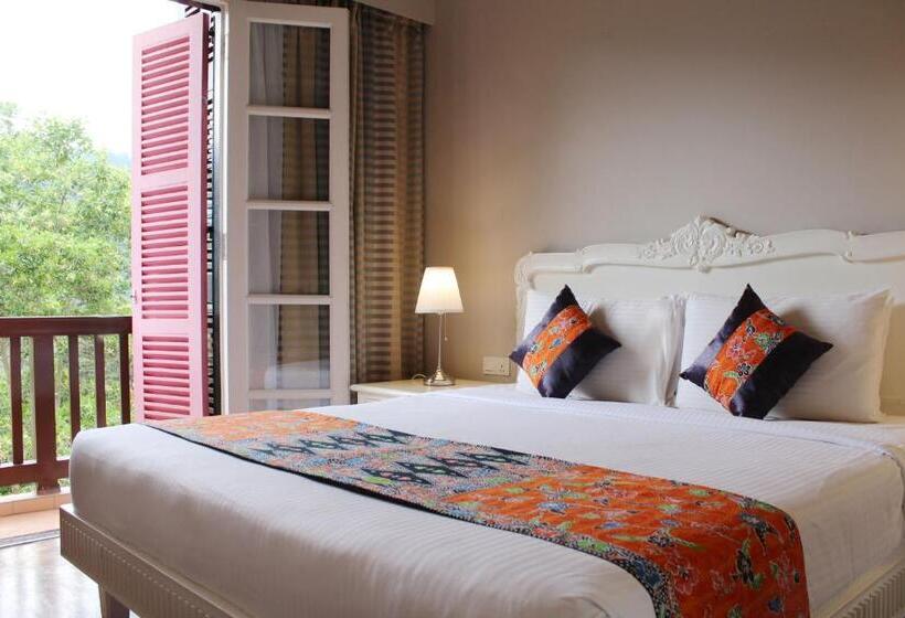 חדר דחוקס עם מיטת קינג, Colmar Tropicale