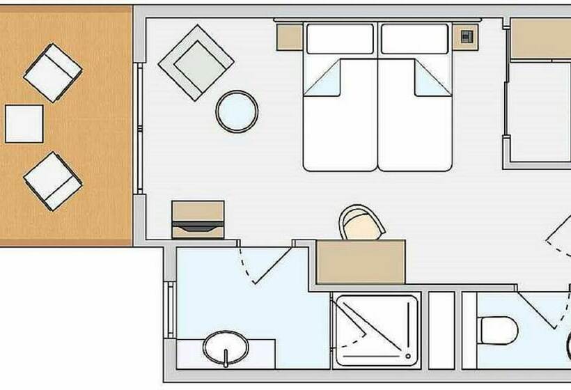 Номер Economy, Robinson Quinta Da Ria   All Inclusive
